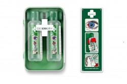 Płuczki do oczu w szafce Cederroth Eye Wash Cabinet REF 51011040